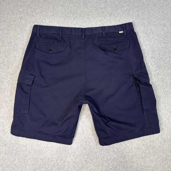 Levi's Carrier Cargo Shorts Men's 40 Navy Blue Utility Outdoor Bermuda S40196 - Picture 3 of 9